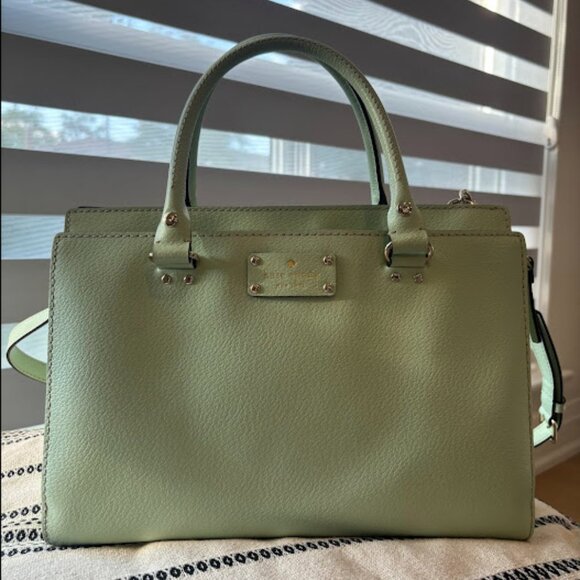 Kate Spade Wellesley Durham Convertible Tote (Mint Colour) - Picture 1 of 5